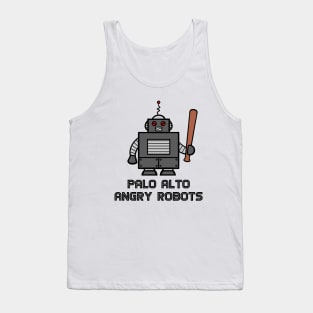 Palo Alto Angry Robots - Minorest League Baseball Tank Top